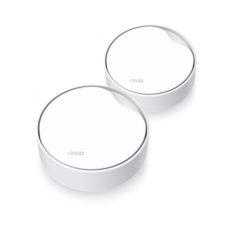 TP-Link DECO X50-POE(2-PACK) Wi-Fi-verkkojärjestelmä Kaksitaajuus (2,4 GHz 5 GHz) Wi-Fi 6 (802.11ax) Valkoinen 3 Sisäinen
