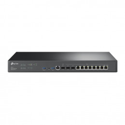 TP-Link ER8411 langallinen reititin Gigabitti Ethernet Musta