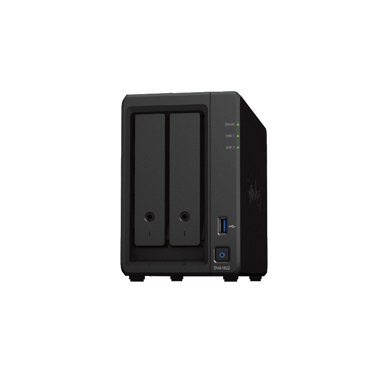 Synology DVA1622 verkkovalvontapalvelin Tower Gigabitti Ethernet