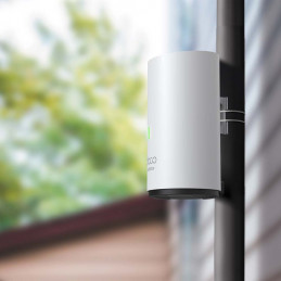 TP-Link DECOX50OUTDOOR1P Wi-Fi-verkkojärjestelmä Kaksitaajuus (2,4 GHz 5 GHz) Wi-Fi 6 (802.11ax) Valkoinen 1 Sisäinen
