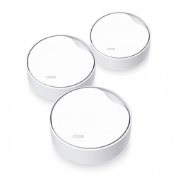 TP-Link DECO X50-PoE(3-PACK) Kaksitaajuus (2,4 GHz 5 GHz) Wi-Fi 6 (802.11ax) Valkoinen Sisäinen