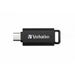 Verbatim Store 'n' Go USB-muisti 128 GB USB Type-C 3.2 Gen 1 (3.1 Gen 1) Musta