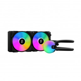 Fractal Design Lumen S24 v2 RGB Suoritin All-in-one-nesteenjäähdytin 12 cm Musta 1 kpl