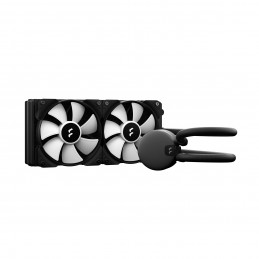 Fractal Design Lumen S24 v2 RGB Suoritin All-in-one-nesteenjäähdytin 12 cm Musta 1 kpl