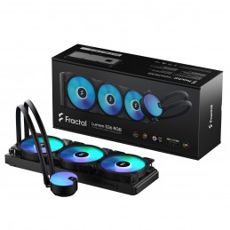 Fractal Design Lumen S36 v2 RGB Suoritin All-in-one-nesteenjäähdytin 12 cm Musta 1 kpl