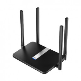 Cudy LT500 langaton reititin Nopea Ethernet Kaksitaajuus (2,4 GHz 5 GHz) 4G Musta