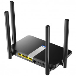 Cudy LT500 langaton reititin Nopea Ethernet Kaksitaajuus (2,4 GHz 5 GHz) 4G Musta