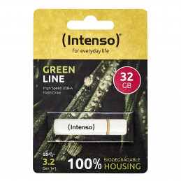 Intenso SUPER SPEED USB 3.2 32GB (TYPE A) - 32 GB USB-muisti USB A-tyyppi 3.2 Gen 1 (3.1 Gen 1) Beige, Ruskea