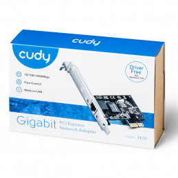 Cudy PE10 verkkokortti Sisäinen Ethernet 1000 Mbit s