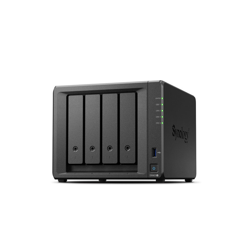 Synology DiskStation DS923+ NAS- ja tallennuspalvelimet Tower Ethernet LAN Musta R1600