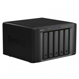 Synology DX517 levyjärjestelmä Työpöytä Musta