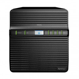 Synology DiskStation DS420J NAS- ja tallennuspalvelimet Kompakti Ethernet LAN Musta RTD1296