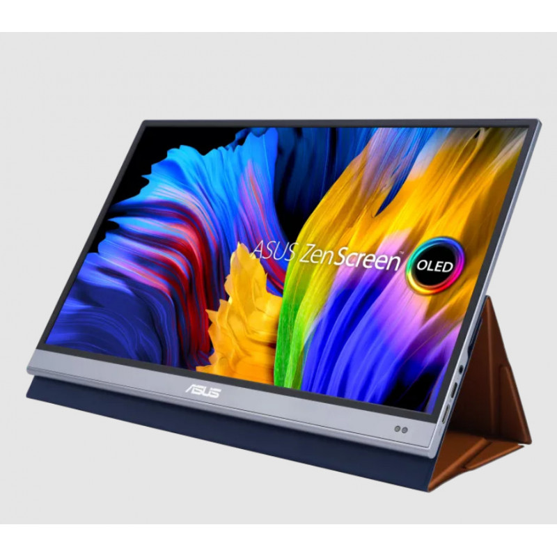 ASUS ZenScreen OLED MQ16AH 39,6 cm (15.6") 1920 x 1080 pikseliä Full HD Harmaa