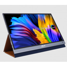 ASUS ZenScreen OLED MQ16AH 39,6 cm (15.6") 1920 x 1080 pikseliä Full HD Harmaa
