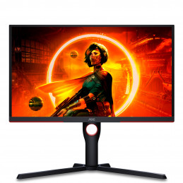 AOC G3 25G3ZM BK tietokoneen litteä näyttö 62,2 cm (24.5") 1920 x 1080 pikseliä Full HD Musta, Punainen