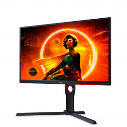 AOC G3 25G3ZM BK tietokoneen litteä näyttö 62,2 cm (24.5") 1920 x 1080 pikseliä Full HD Musta, Punainen