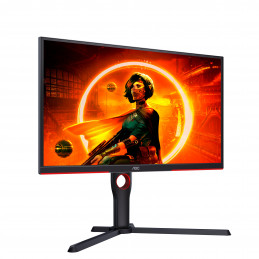 AOC G3 25G3ZM BK tietokoneen litteä näyttö 62,2 cm (24.5") 1920 x 1080 pikseliä Full HD Musta, Punainen