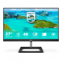 Philips E Line 278E1A 00 tietokoneen litteä näyttö 68,6 cm (27") 3840 x 2160 pikseliä 4K Ultra HD IPS Musta