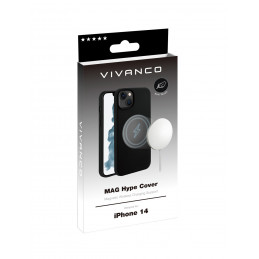 Vivanco Mag Hype matkapuhelimen suojakotelo 15,5 cm (6.1") Suojus Musta