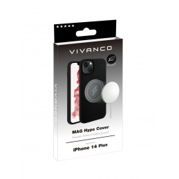 Vivanco Mag Hype matkapuhelimen suojakotelo 17 cm (6.7") Suojus Musta