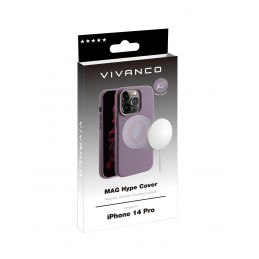 Vivanco Mag Hype matkapuhelimen suojakotelo 15,5 cm (6.1") Suojus Purppura