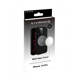Vivanco Mag Hype matkapuhelimen suojakotelo 15,5 cm (6.1") Suojus Musta