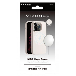 Vivanco Mag Hype matkapuhelimen suojakotelo 15,5 cm (6.1") Suojus Beige