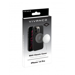 Vivanco Mag Classic matkapuhelimen suojakotelo 15,5 cm (6.1") Suojus Musta