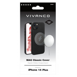 Vivanco Mag Classic matkapuhelimen suojakotelo 17 cm (6.7") Suojus Musta