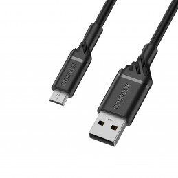 OtterBox Cable Mid-Tier USB-kaapeli 1 m USB 2.0 Micro-USB B USB A Musta