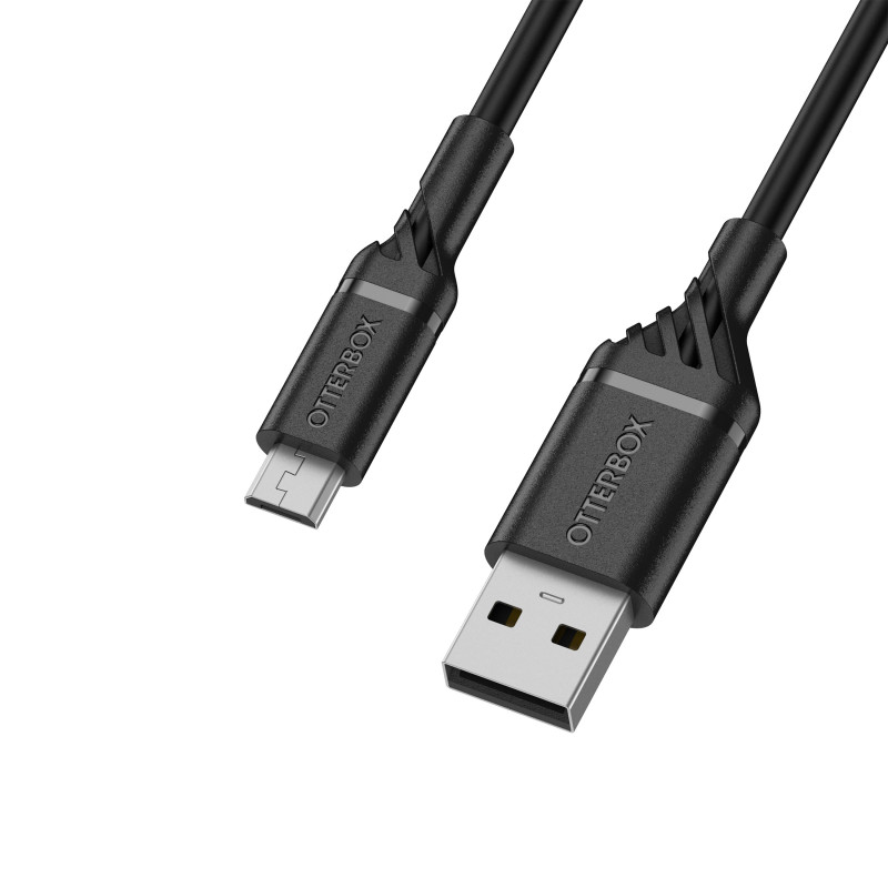 OtterBox Cable Mid-Tier USB-kaapeli 1 m USB 2.0 Micro-USB B USB A Musta