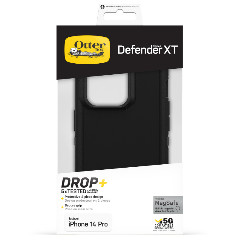 OtterBox 77-89120 matkapuhelimen suojakotelo 15,5 cm (6.1") Suojus Musta