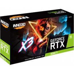 Inno3D GeForce RTX 3060 Ti X3 OC NVIDIA 8 GB GDDR6X