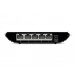 TP-Link TL-SG1005D verkkokytkin Hallitsematon Gigabit Ethernet (10 100 1000) Musta