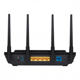 ASUS RT-AX58U langaton reititin Gigabitti Ethernet Kaksitaajuus (2,4 GHz 5 GHz) 4G Musta