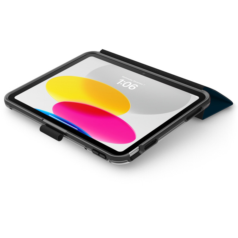 OtterBox 77-89967 taulutietokoneen suojakotelo 27,7 cm (10.9") Folio-kotelo Sininen, Läpinäkyvä