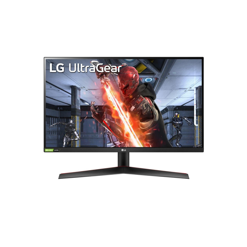 LG 27GN800P-B.BEU tietokoneen litteä näyttö 68,6 cm (27") 2560 x 1440 pikseliä Quad HD LED Musta, Punainen