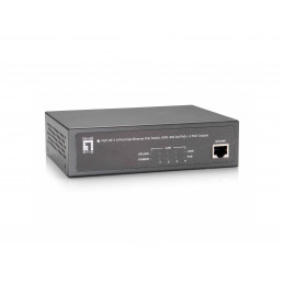 LevelOne FEP-0511 verkkokytkin Fast Ethernet (10 100) Power over Ethernet -tuki Harmaa