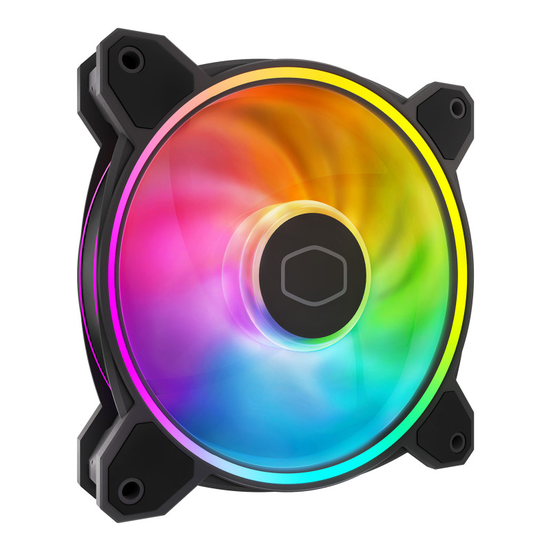 Cooler Master MasterFan MF120 HALO² Tietokonekotelo Tuuletin 12 cm Musta 1 kpl