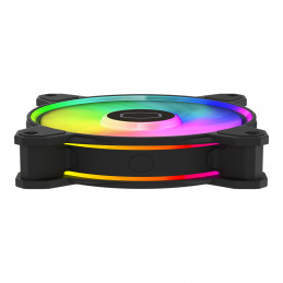 Cooler Master MasterFan MF120 HALO² Tietokonekotelo Tuuletin 12 cm Musta 1 kpl