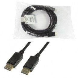 LogiLink CV0074 DisplayPort-kaapeli 5 m Musta