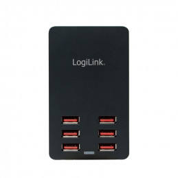 LogiLink PA0139 mobiililaitteen laturi Musta Sisätila