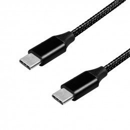 LogiLink CU0154 USB-kaapeli 1 m USB 2.0 USB C Musta