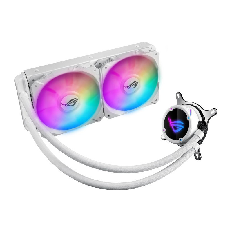 ASUS ROG Strix LC 240 RGB White Edition tietokoneen nestejäähdytin