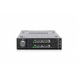 Icy Dock ToughArmor MB834M2K-B SSD-kotelo Musta M.2