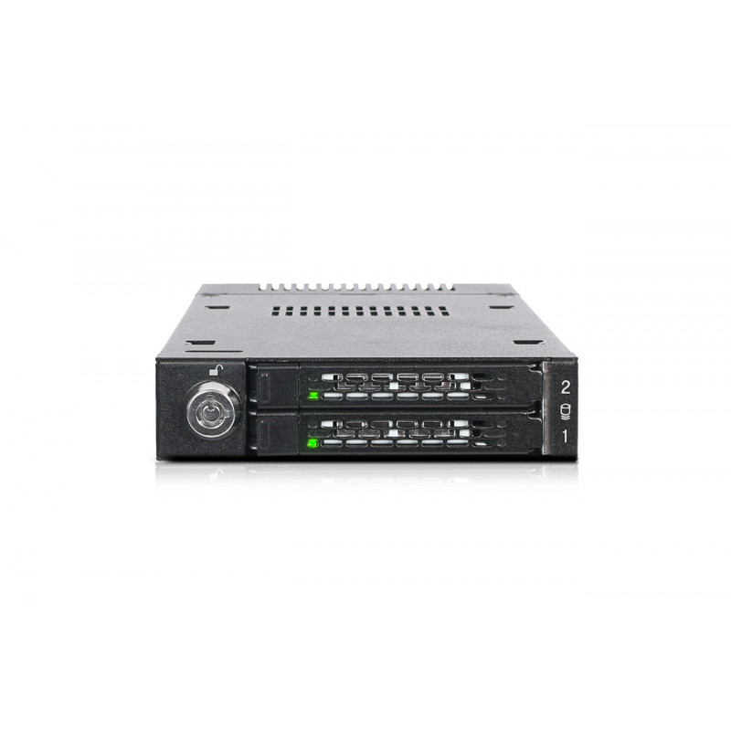 Icy Dock ToughArmor MB834M2K-B SSD-kotelo Musta M.2