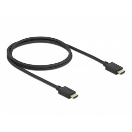 DeLOCK 85387 HDMI-kaapeli 1 m HDMI-tyyppi A (vakio) Musta