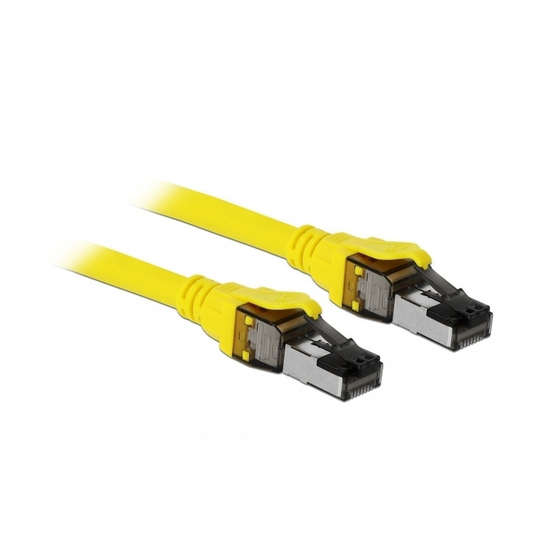 DeLOCK 86581 verkkokaapeli Keltainen 1 m Cat8.1 S FTP (S-STP)