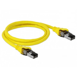 DeLOCK 86581 verkkokaapeli Keltainen 1 m Cat8.1 S FTP (S-STP)