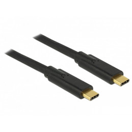 DeLOCK 85527 USB-kaapeli 2 m USB 3.2 Gen 1 (3.1 Gen 1) USB C Musta